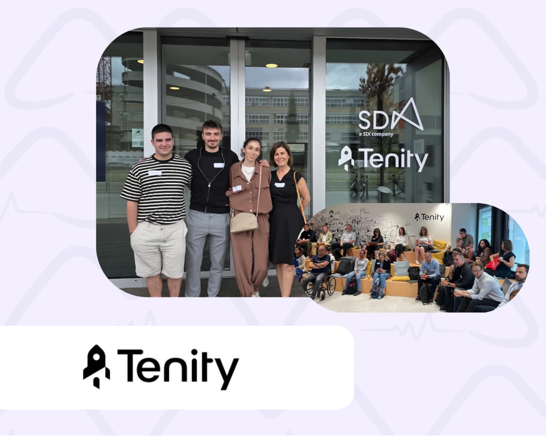 The Dr.Medkit team at the Tenity office in Zurich